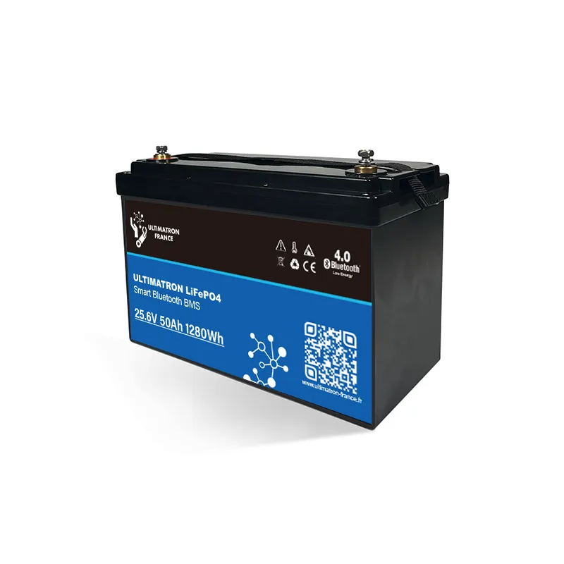 Ultimatron Batterie lithium UBL 25,6V 50Ah LiFePO4 Bluetooth