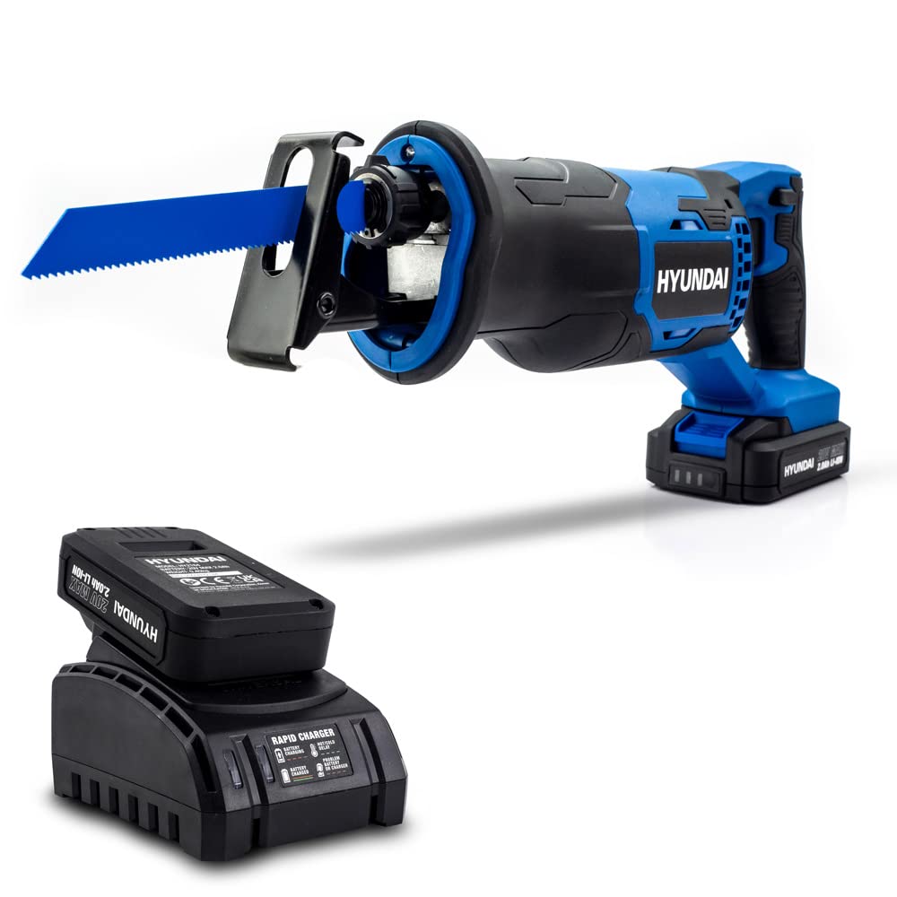 Hyundai Power Tools HY2181 scie sabre 20V 2Ah incluse