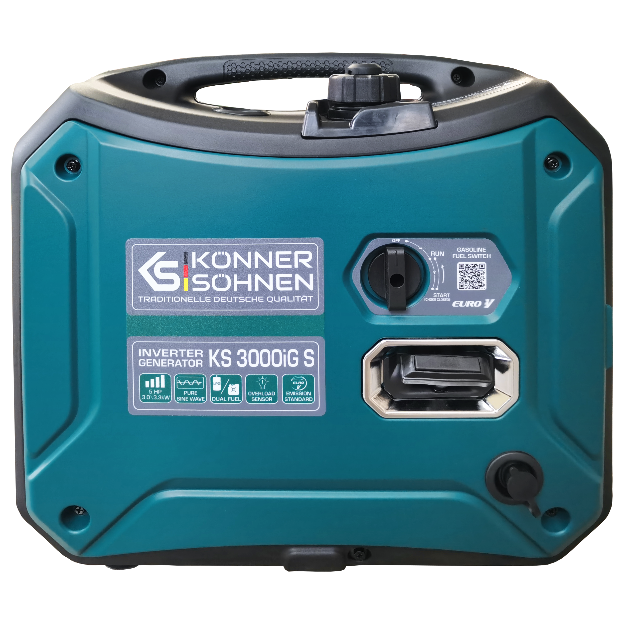 Könner & Söhnen KS 3000iG S groupe inverter bicarburant 3000W
