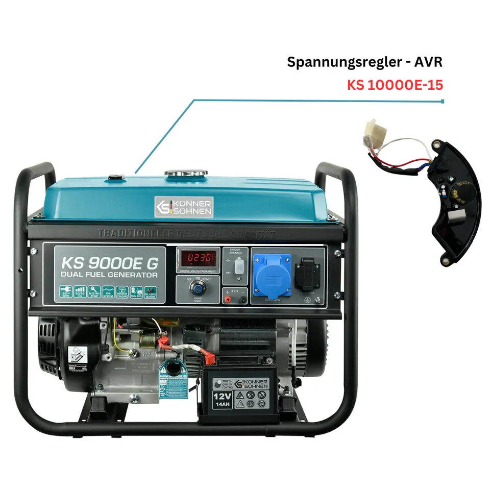 Könner & Söhnen K&S BASIC AVR régulateur de tension KS 7000 KS 10000E
