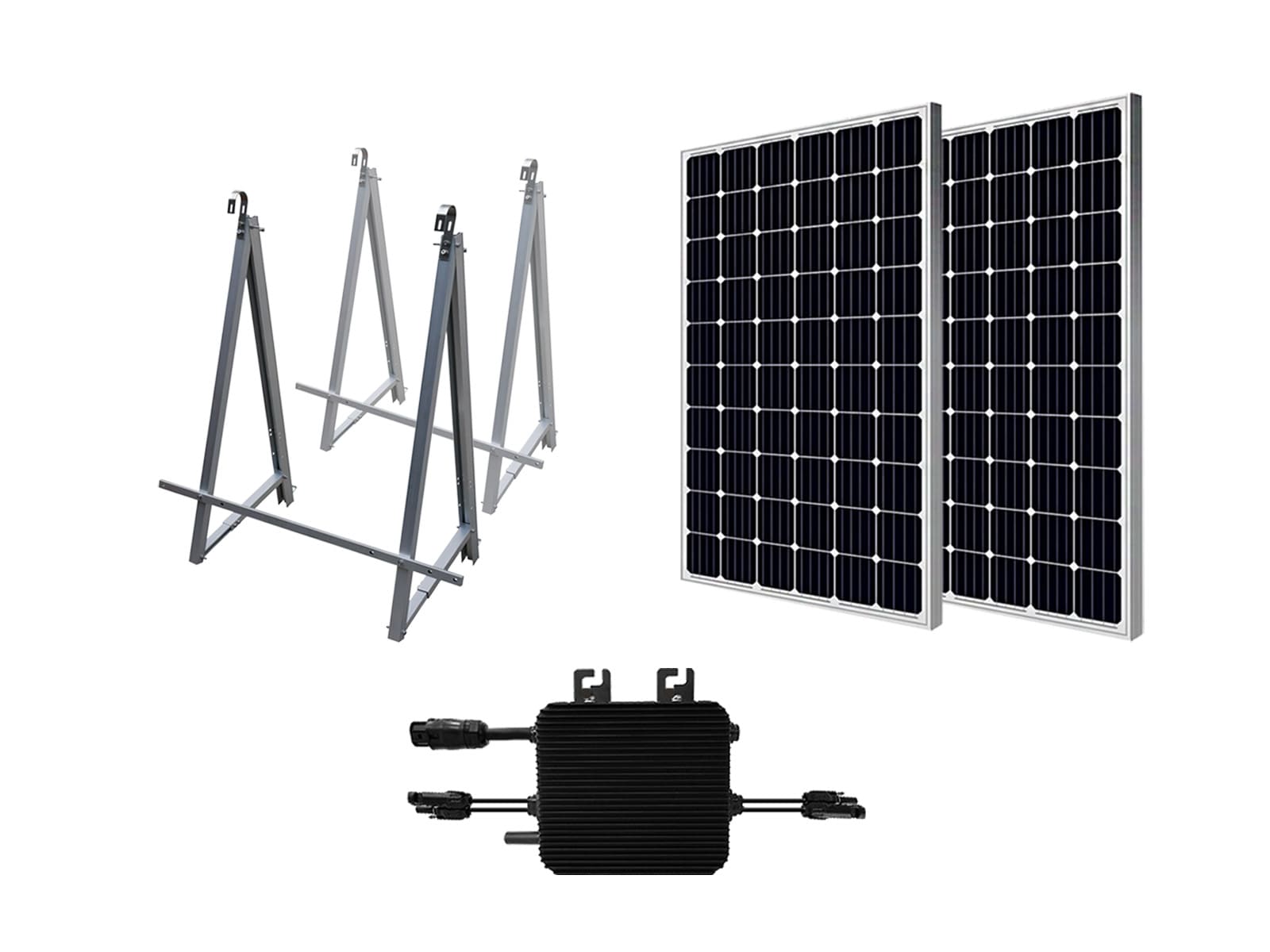 Könner & Söhnen K&S BASIC KS SBS800-SET3 kit solaire balcon 800W
