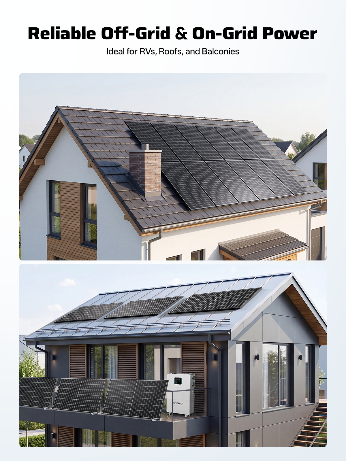 AFERIY AF-SG580 Panneau solaire rigide 580W IP68 lot 2