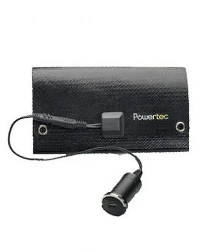 Powertec PT12W chargeur solaire souple 12V 400g