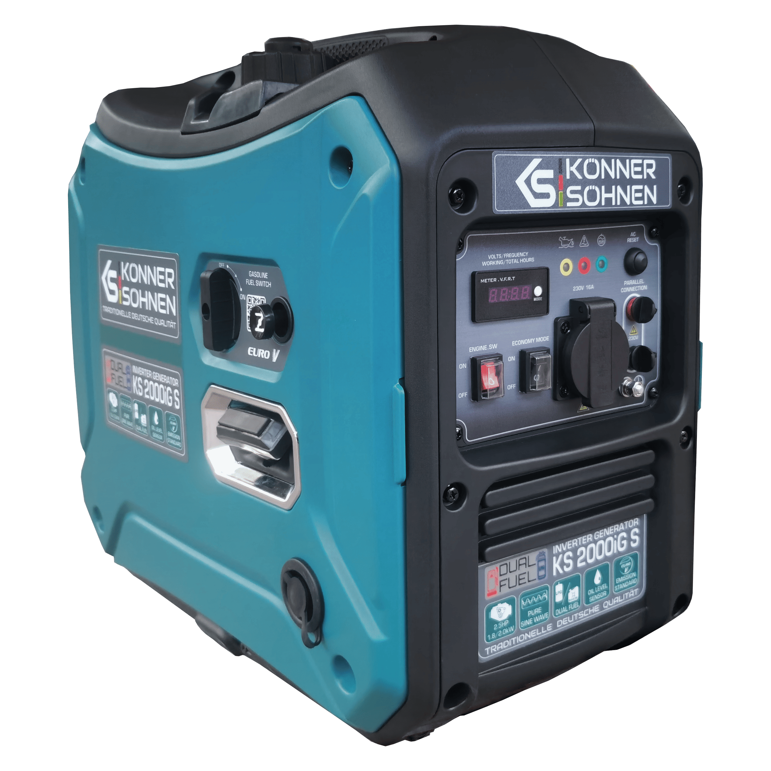 Könner & Söhnen DUAL FUEL KS 2000iG S groupe électrogène gaz 62 dB