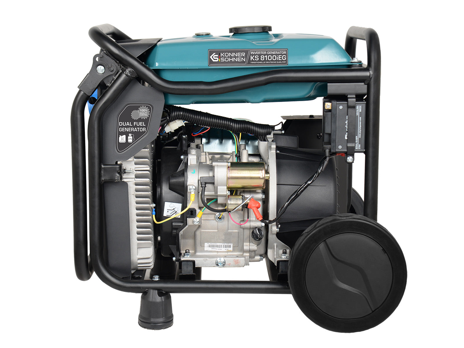 Könner & Söhnen DUAL FUEL KS 8100iEG groupe électrogène 8000 W recond.
