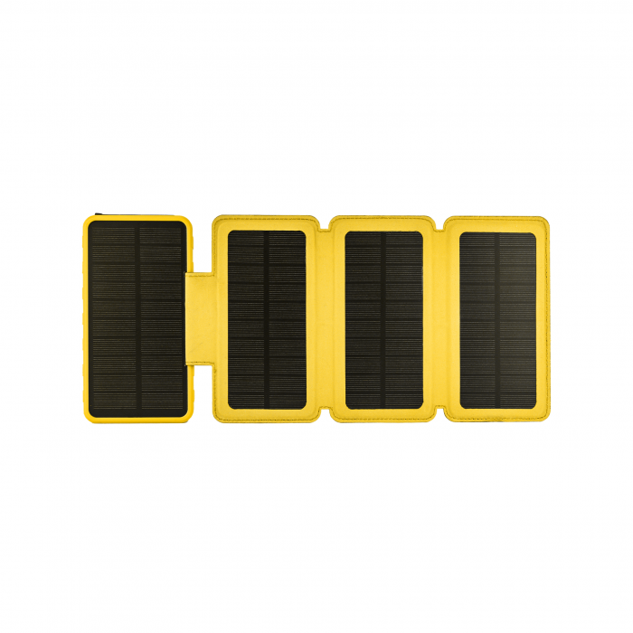 POWERTEC lampe LED solaire 100 lumens batterie 10000 mAh