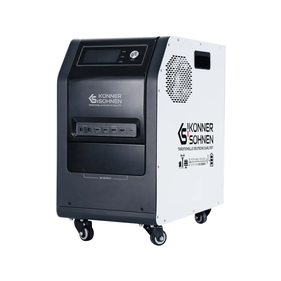 Könner KS 3000PS Station 3-en-1 Hybride 3,2kWh UPS