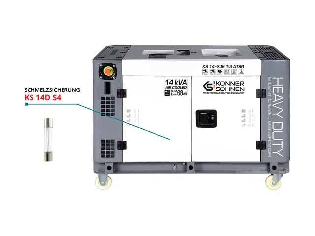Könner & Söhnen HEAVY DUTY KS 14D S4 fusible générateur