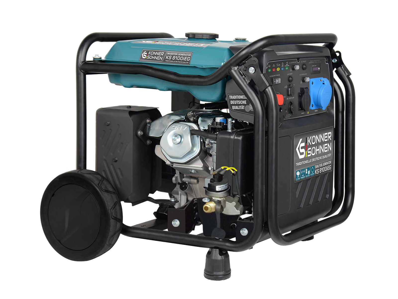 Könner & Söhnen DUAL FUEL KS 8100iEG groupe électrogène 8000 W recond.