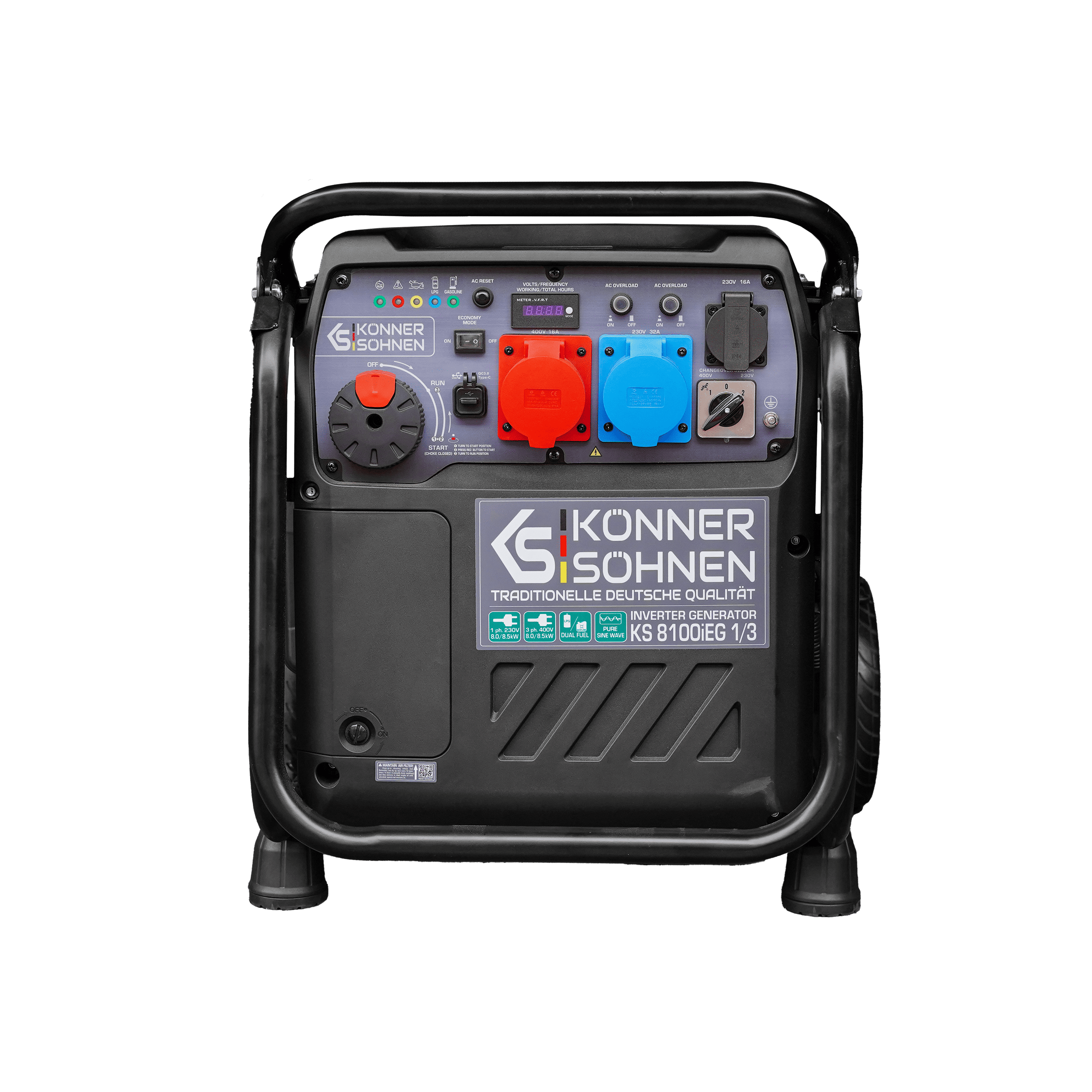 Könner & Söhnen DUAL FUEL KS 8100iEG groupe électrogène 8,5 kW