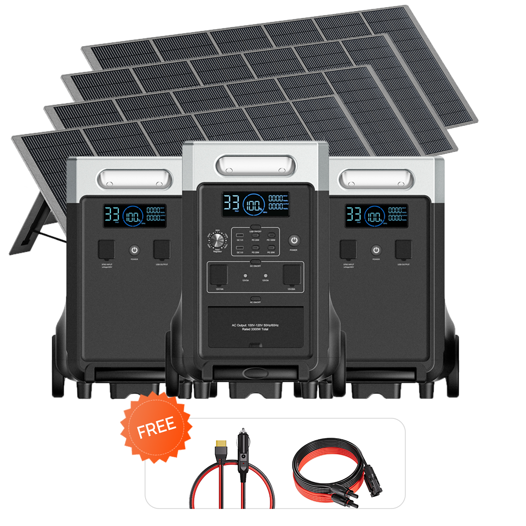 AFERIY P310 kit générateur 3600W 7680Wh + batterie