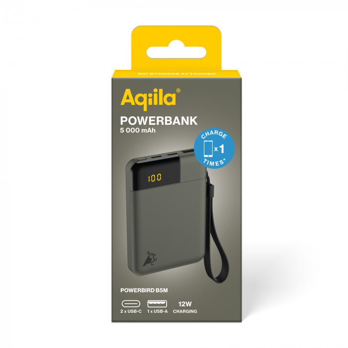 POWERTEC Batterie externe 5000 mAh randonnée voyage