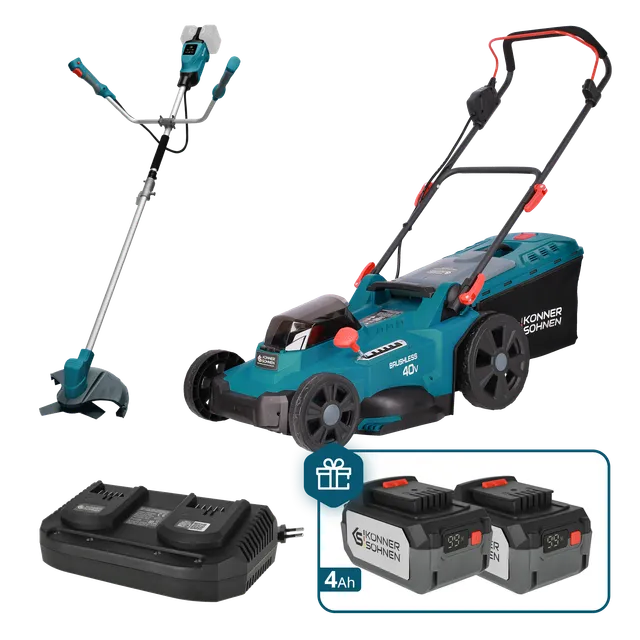 Könner & Söhnen K&S BASIC KS 43LM-BCT40V-SET kit tondeuse batterie