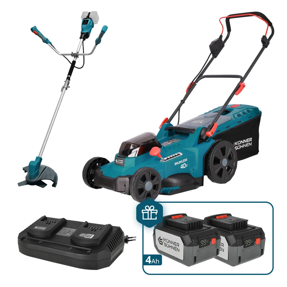 Könner & Söhnen K&S BASIC KS 43LM-BCT40V-SET kit tondeuse batterie