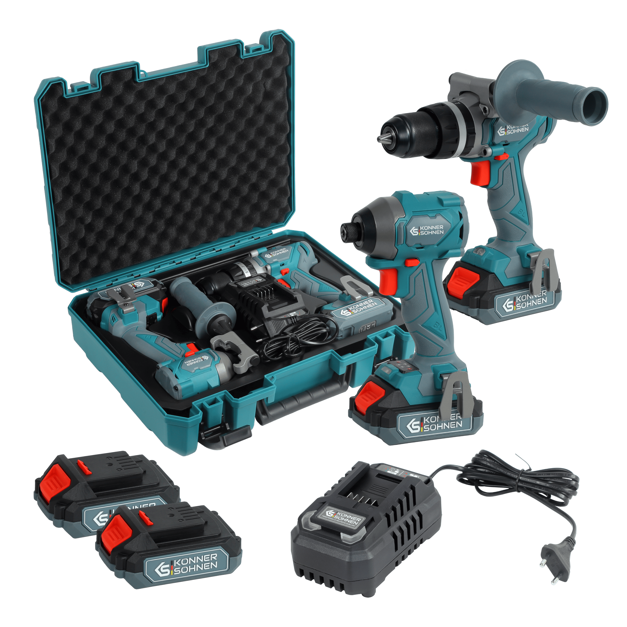 Könner & Söhnen K&S BASIC KS IDISD 20V SET 2 kit sans fil 2en1