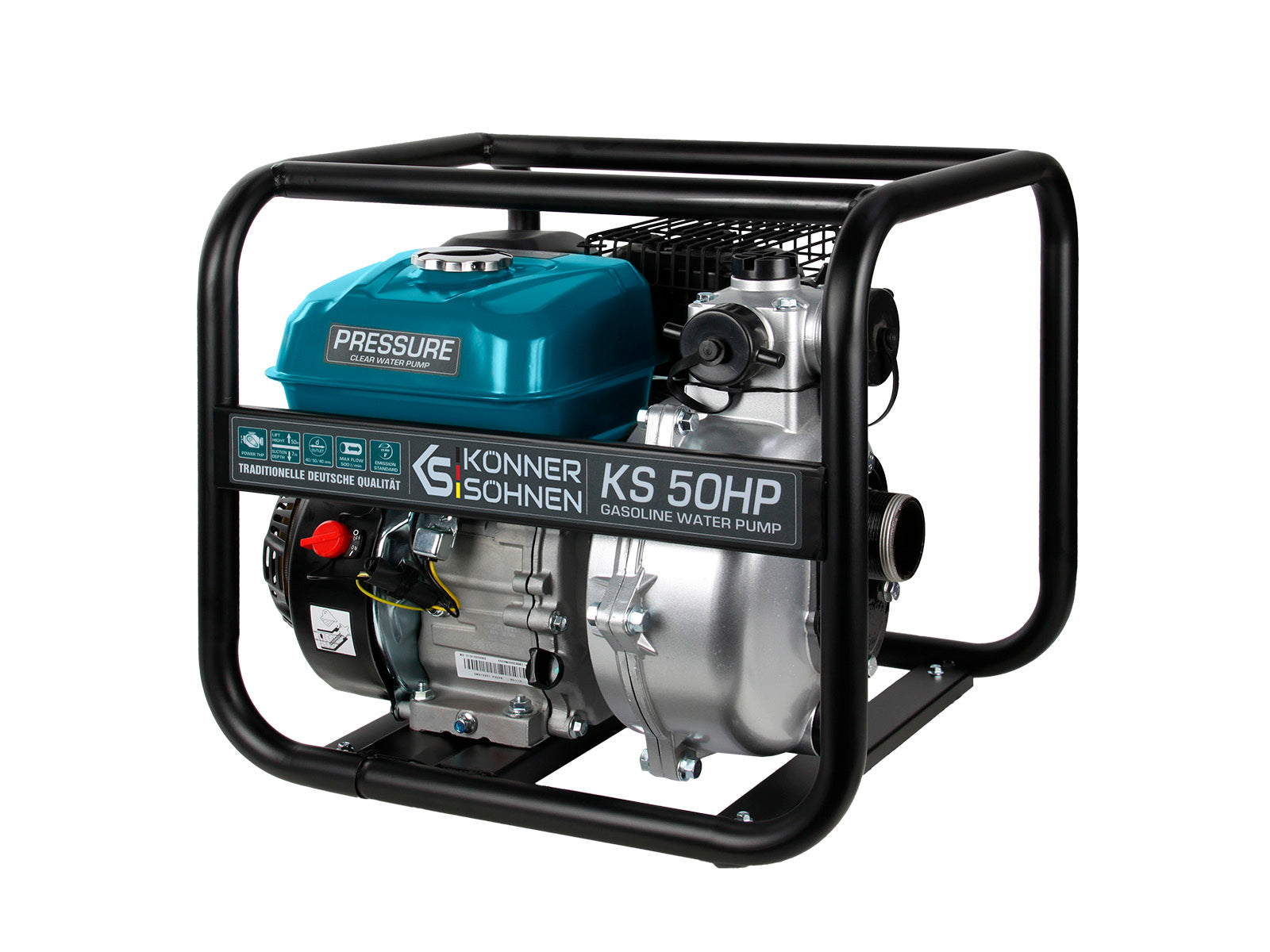 Könner & Söhnen KS 50HP motopompe haute pression 500 L/min