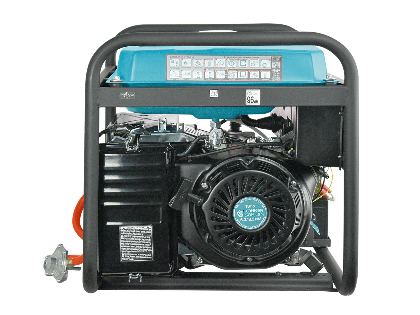 Könner & Söhnen DUAL FUEL KS 9000E G groupe électrogène essence gaz 6 kW
