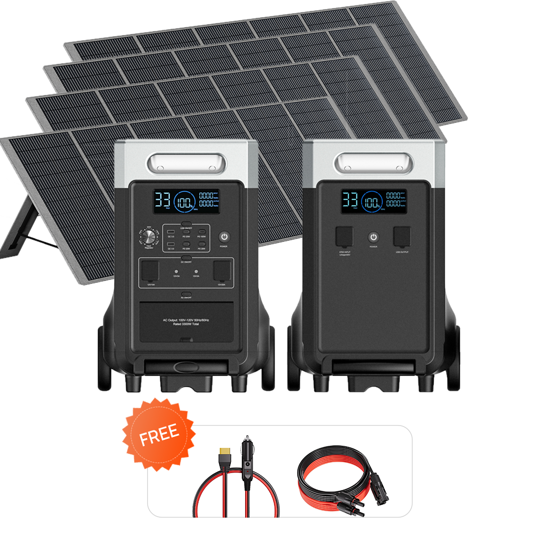 AFERIY P310 kit générateur 3600W 7680Wh + batterie