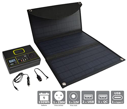 Orium Izywatt 150 station d'énergie portable 146Wh 150W + panneau 30W