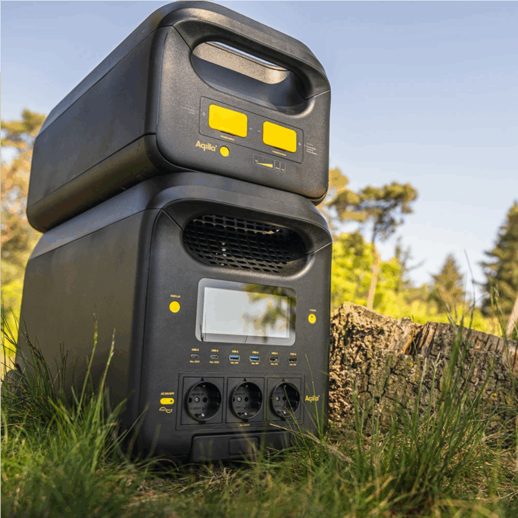 AQIILA S3000 + S2500EXP station d'énergie portable 5112Wh 5500W