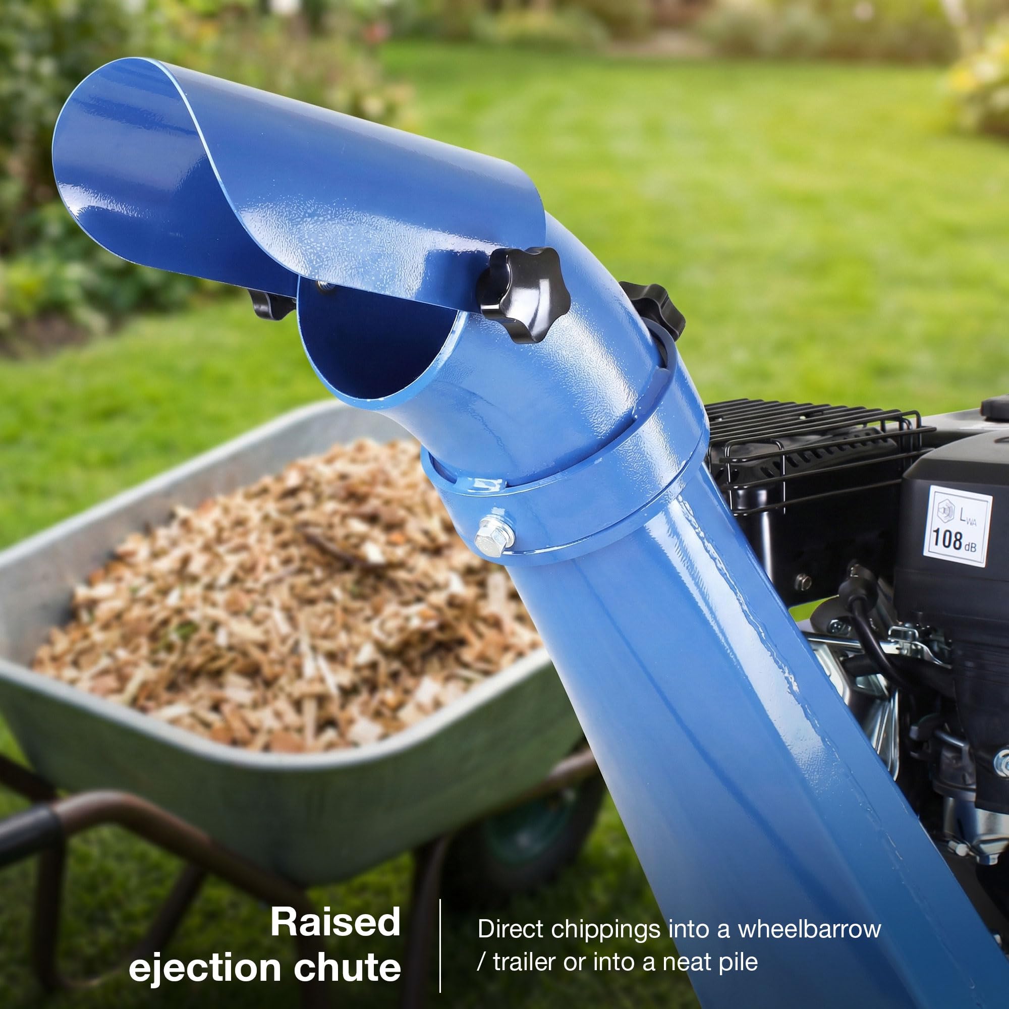 Hyundai Garden Tools HYCH7070E-2 broyeur essence 7CV 70mm