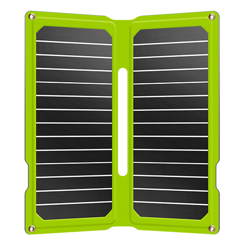 POWERTEC PT Flap 16 Sunpower chargeur solaire portable Dual USB-A
