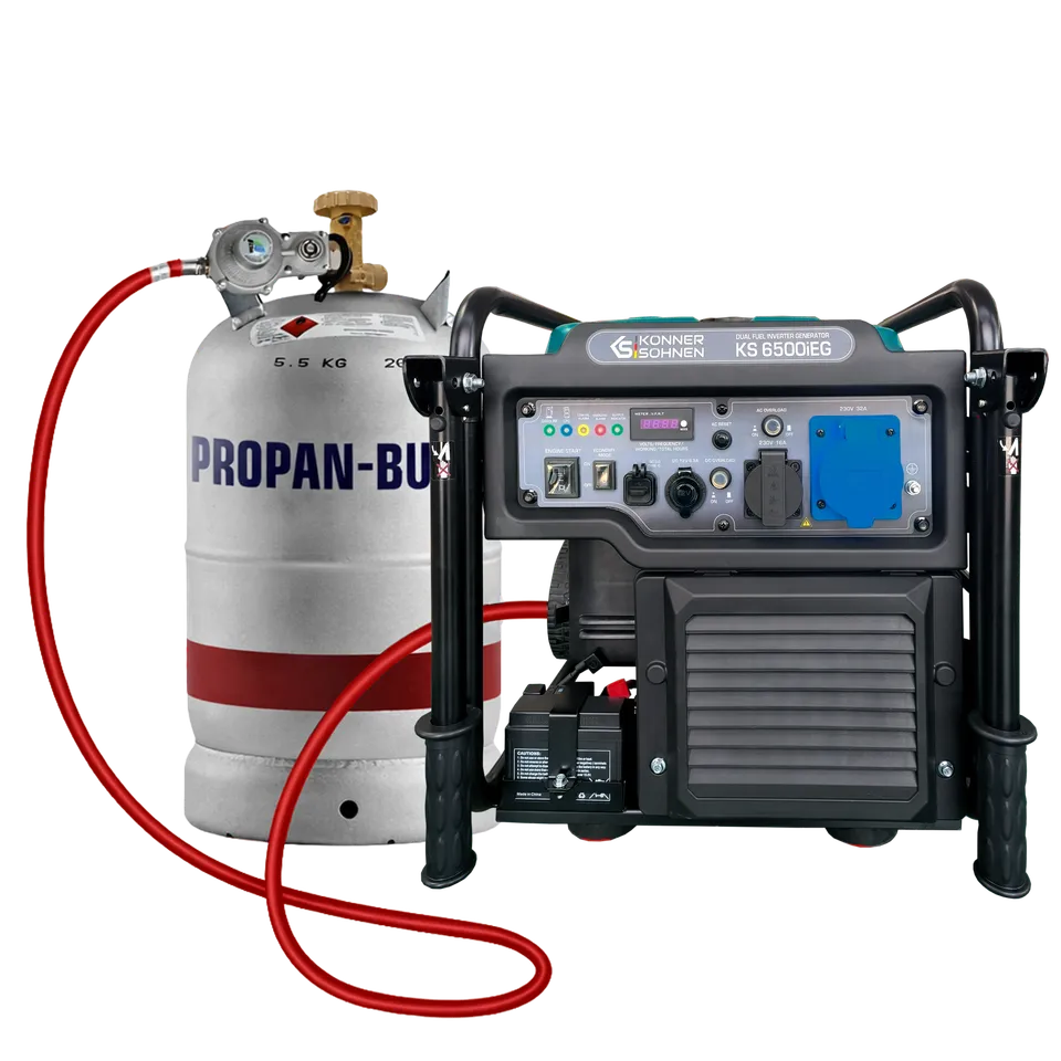 Könner & Söhnen DUAL FUEL KS 6500iEG groupe 6000W gaz