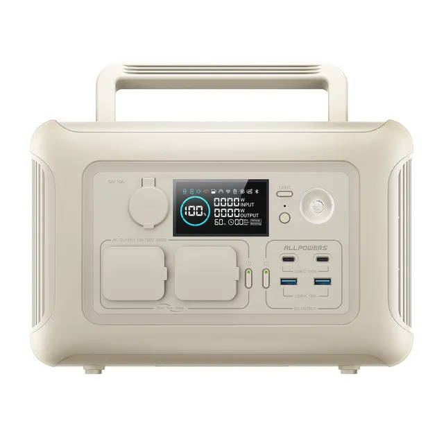 ALLPOWERS R600 station énergie portable 600W 299Wh beige