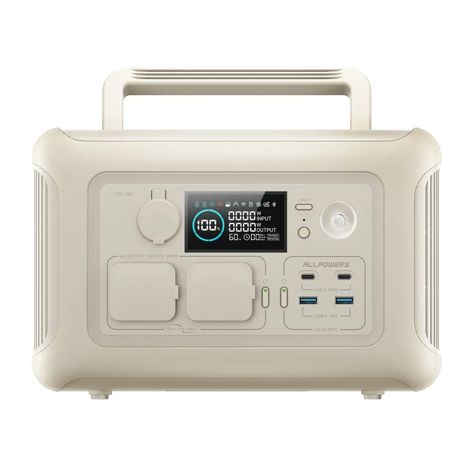 ALLPOWERS R600 station énergie portable 600W 299Wh beige