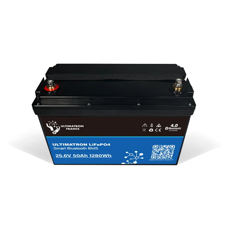 Ultimatron Batterie lithium UBL 25,6V 50Ah LiFePO4 Bluetooth