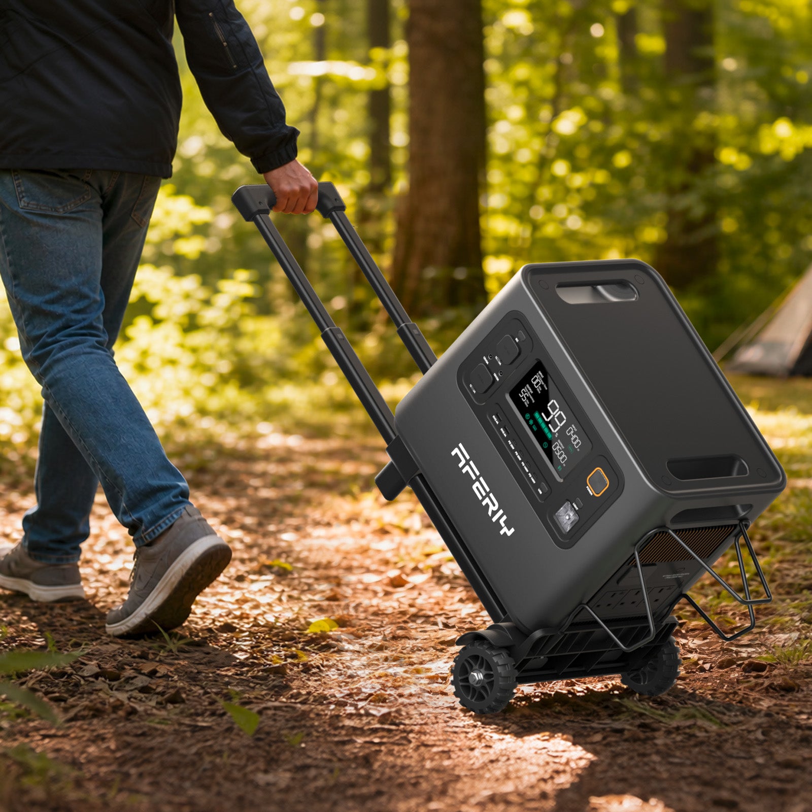 AFERIY P300 P280 P210 Chariot pliable station énergie