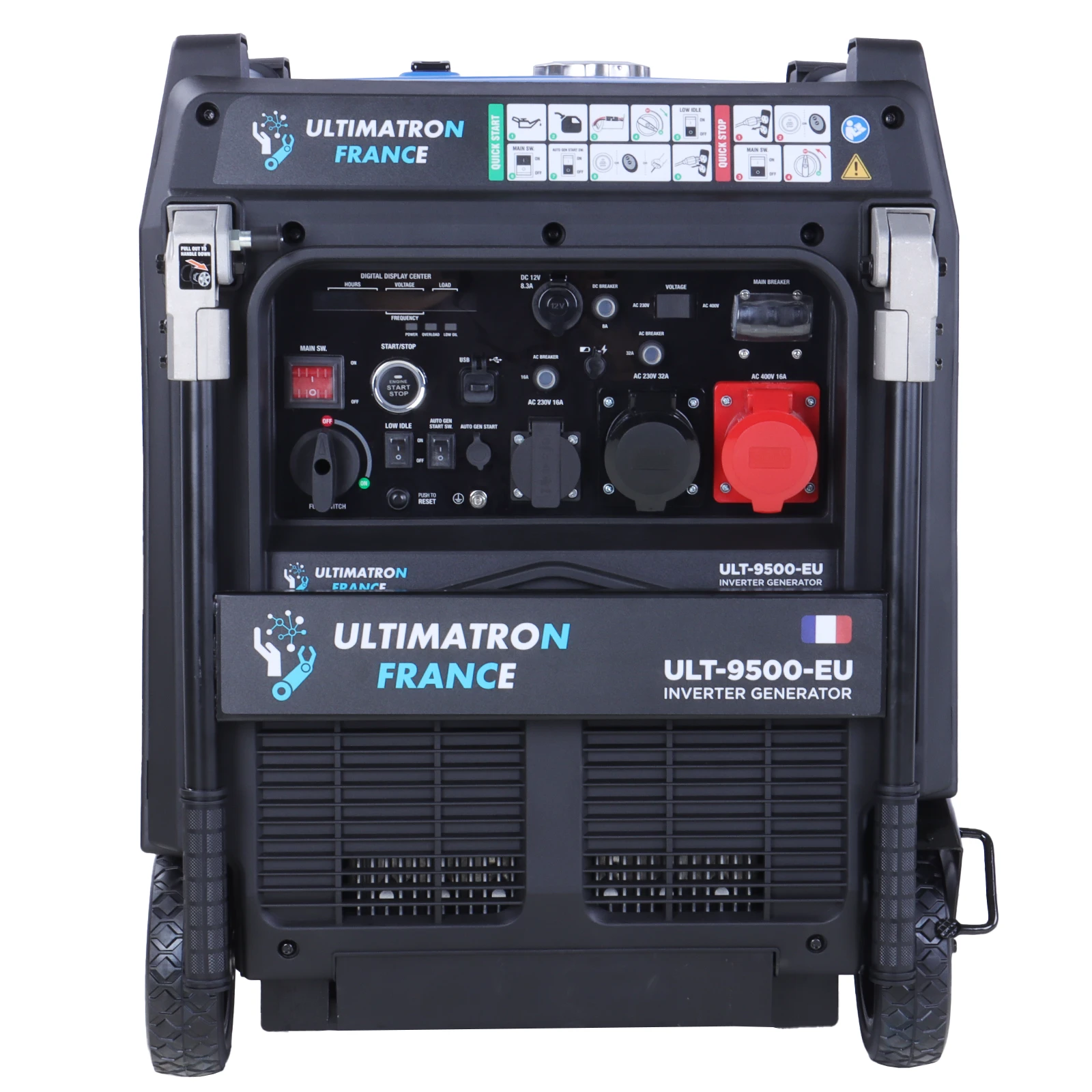 Ultimatron Groupe électrogène Inverter triphasé ULT-9500 9500W