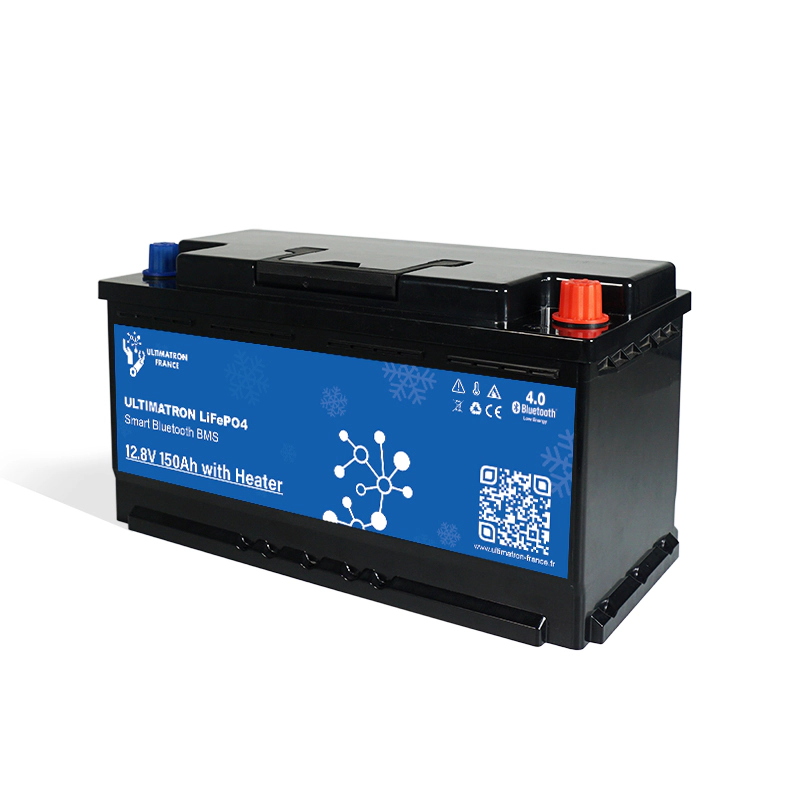 Ultimatron ULM 150Ah batterie lithium sous siège chauffante