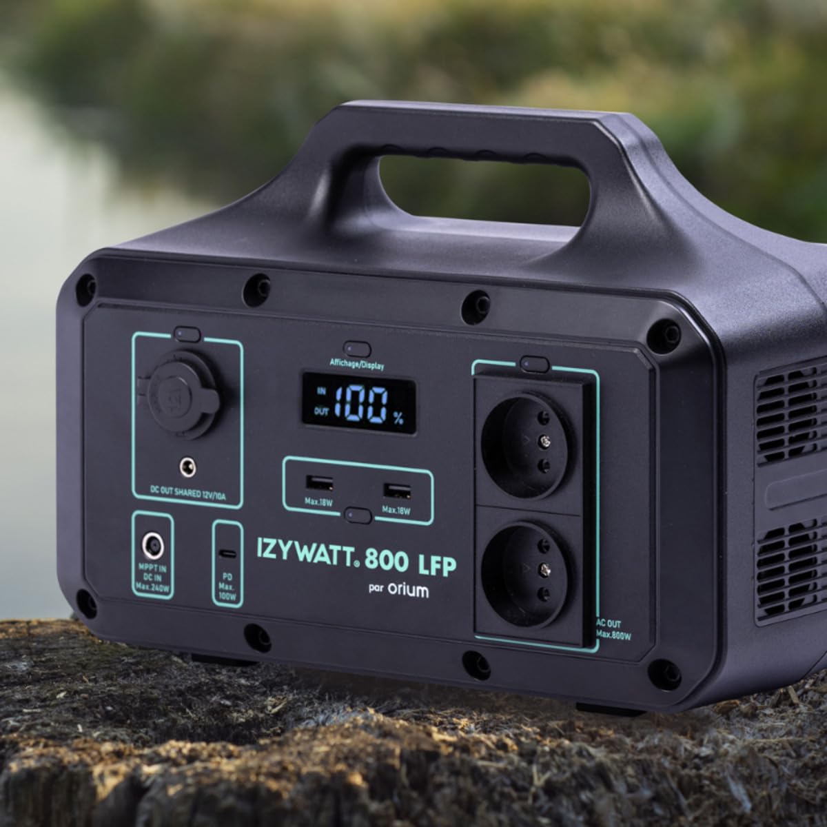 Orium Izywatt 800 station d'énergie portable LFP 518Wh + 200W