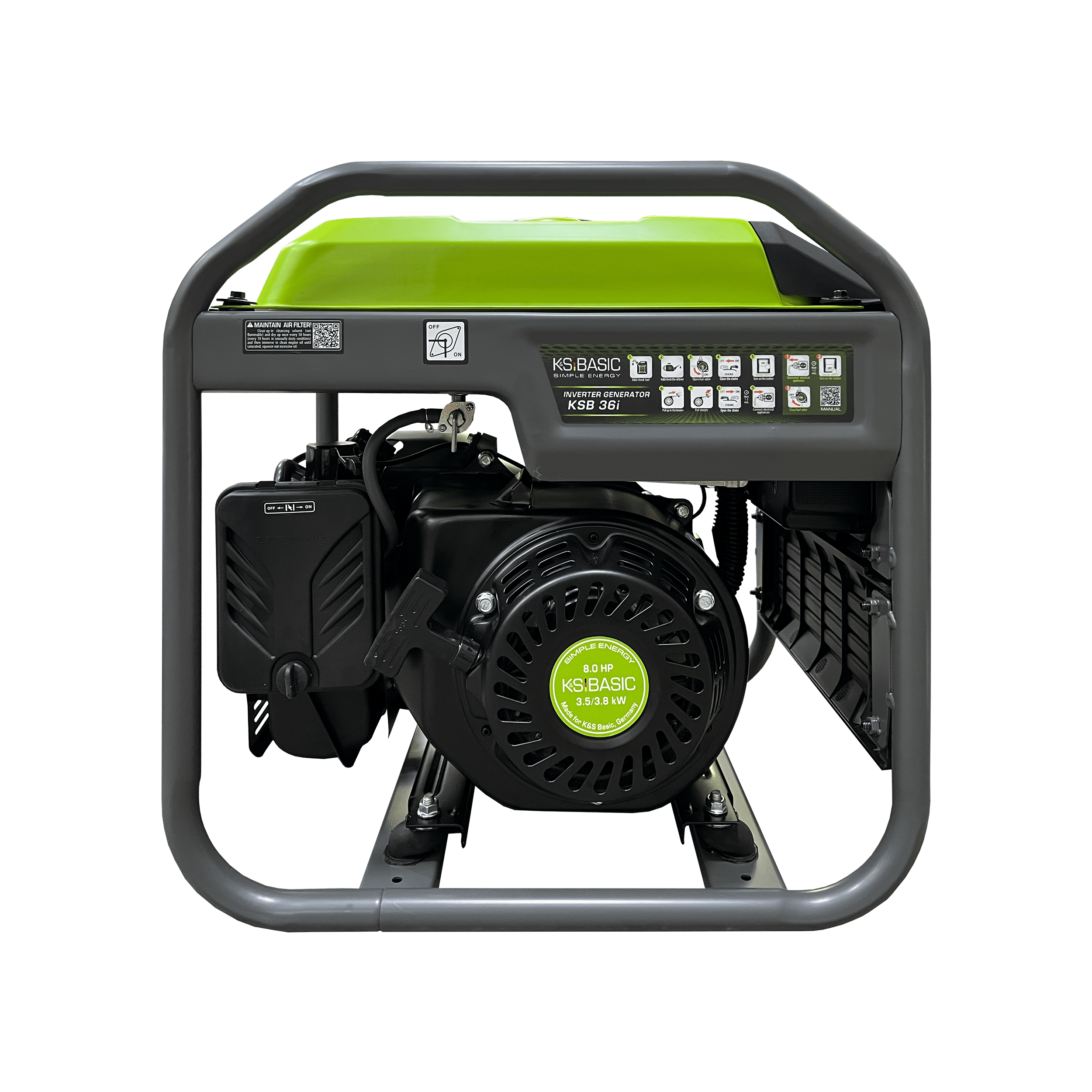 Könner & Söhnen KSB 36i groupe électrogène inverter 3,8 kW