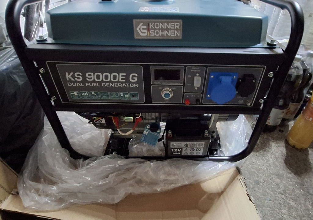 Könner & Söhnen DUAL FUEL KS 9000E G groupe électrogène essence gaz 6 kW