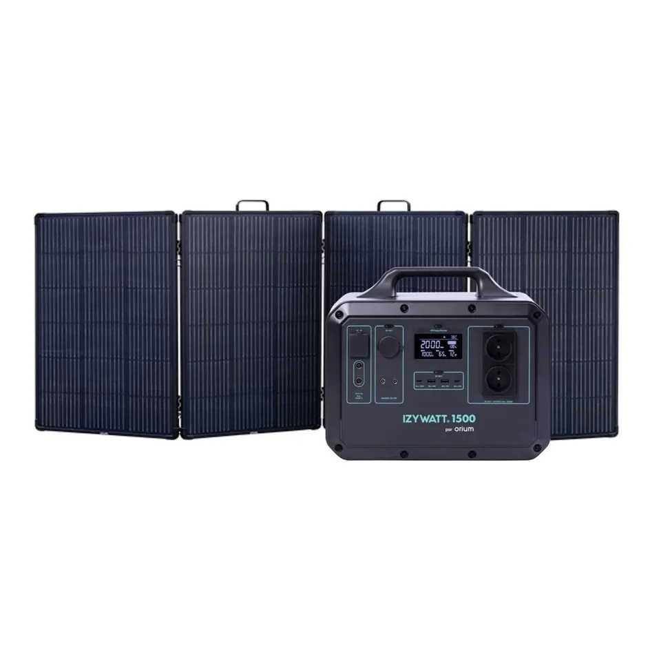 Orium Izywatt 1500 LFP station énergie + panneau 315W