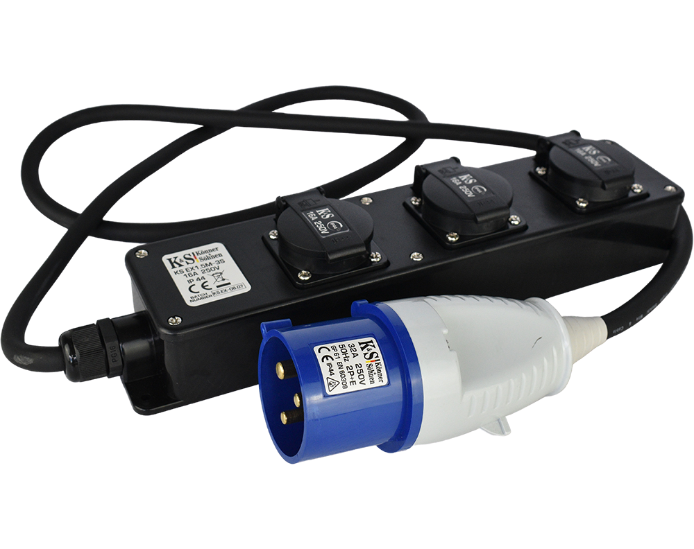 Könner & Söhnen K&S BASIC EX1.5M-3S adaptateur 32A 1,5 m