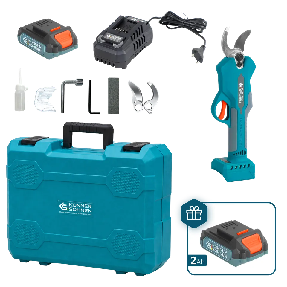 Könner & Söhnen K&S BASIC KS CPS20V-32 sécateur batterie 20V coffret