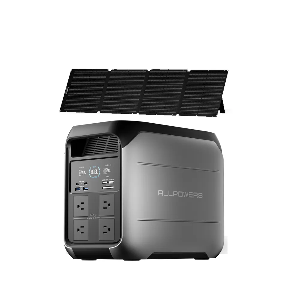 ALLPOWERS P1800 kit générateur solaire 1800W 1024Wh + 200W