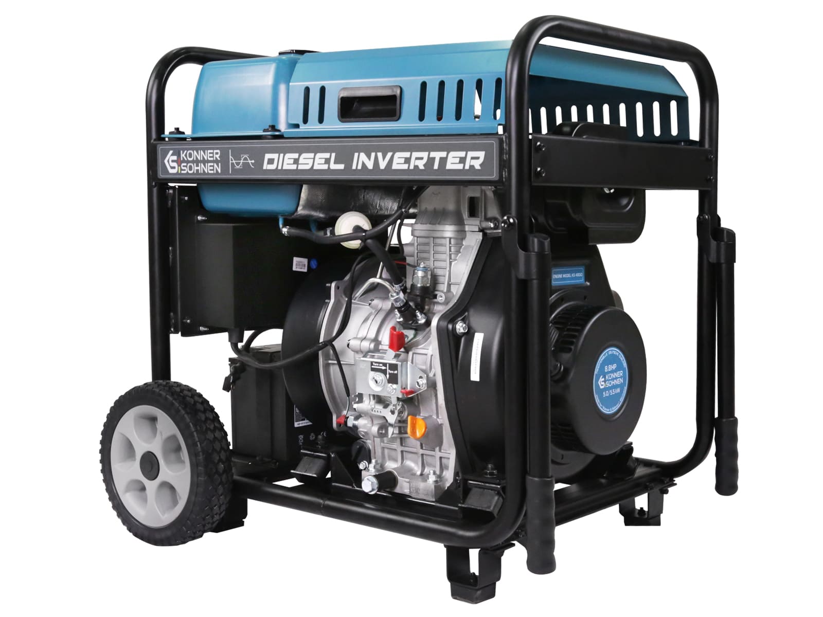 Könner & Söhnen KS 6100iDE ATSR inverter diesel 230V