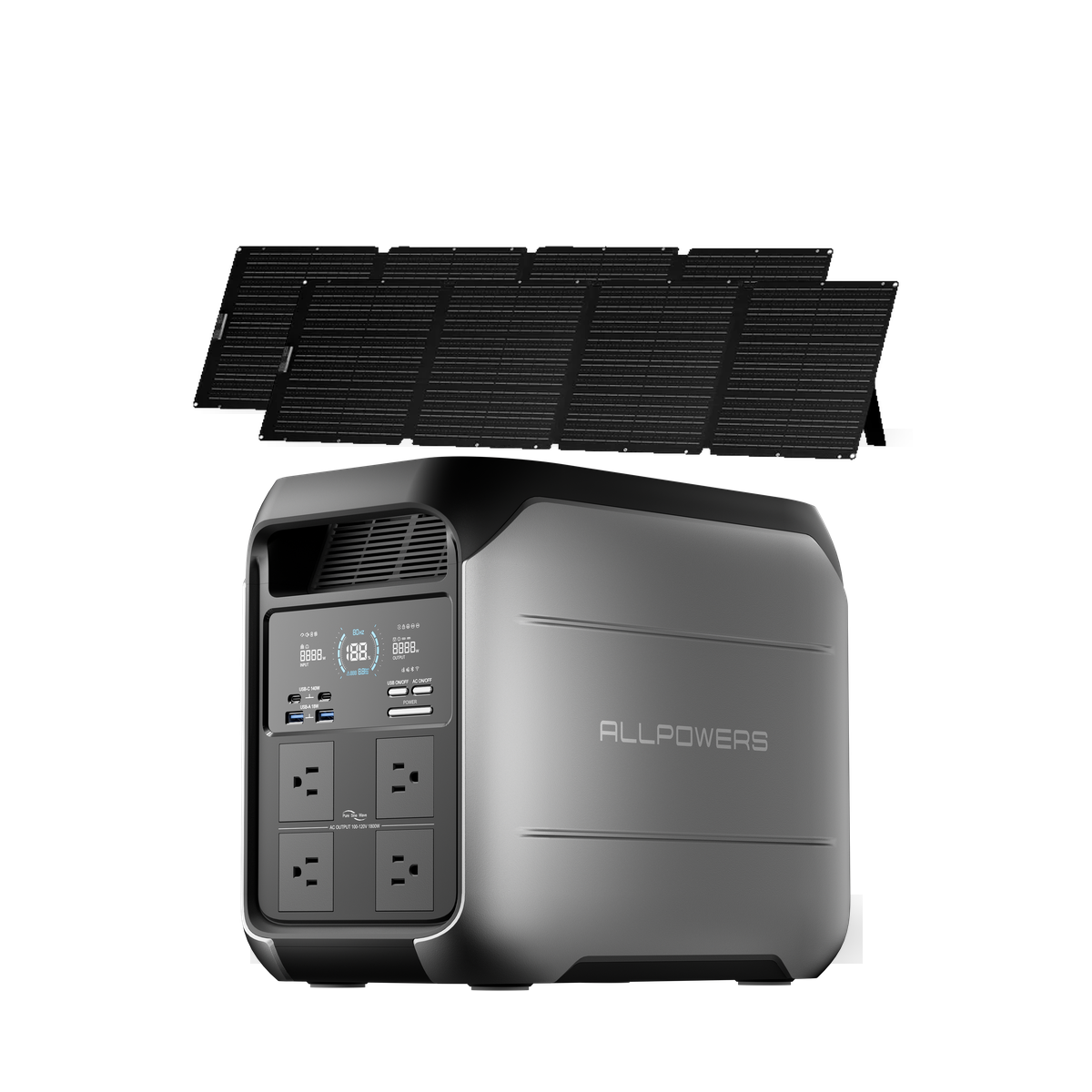 ALLPOWERS P1800 kit générateur solaire 1800W 1024Wh + 200W