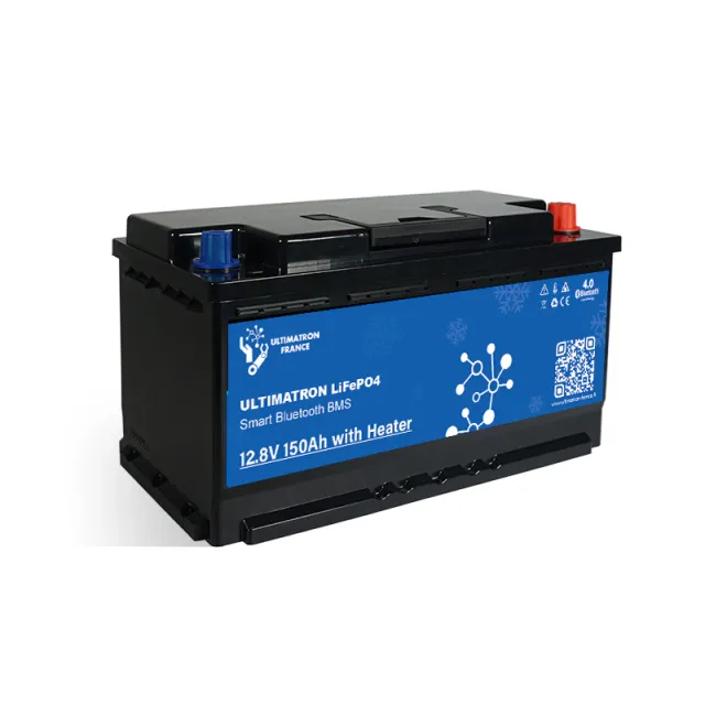 Ultimatron ULM 150Ah batterie lithium sous siège chauffante