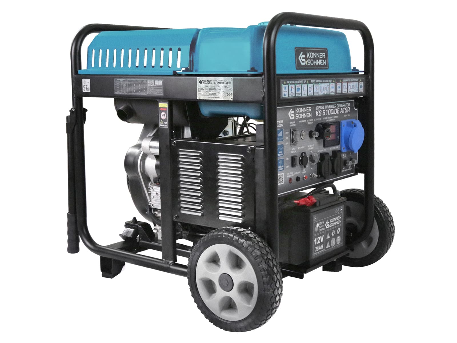 Könner & Söhnen KS 6100iDE ATSR inverter diesel 230V