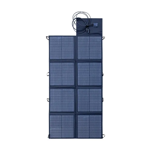 Orium Panneaux solaires Pliant Noir 160W Panneau solaire portable 5kg