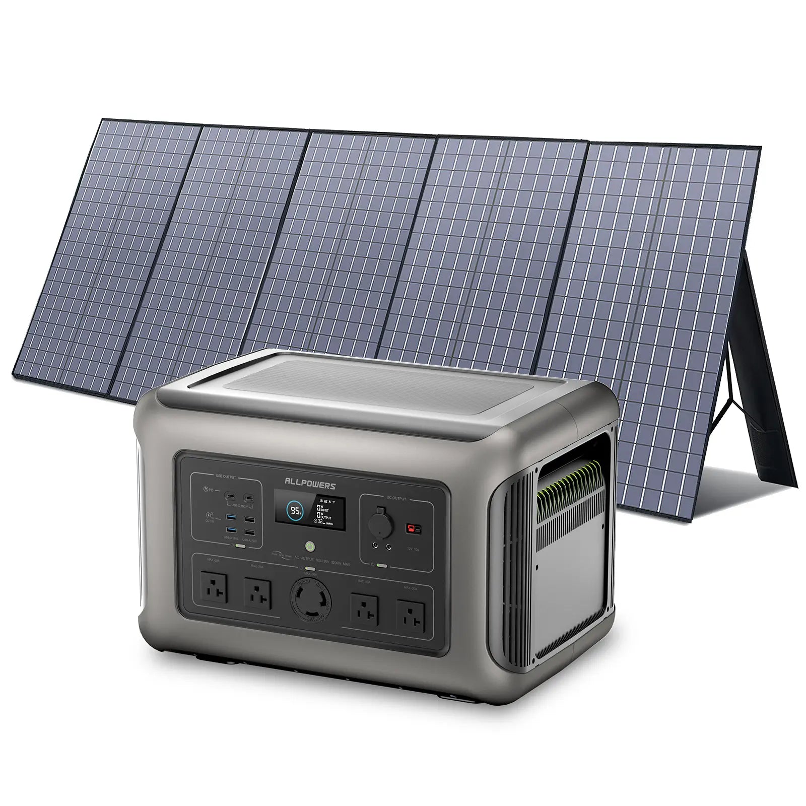 ALLPOWERS R3500 générateur solaire 3168Wh 3200W + panneau 400W