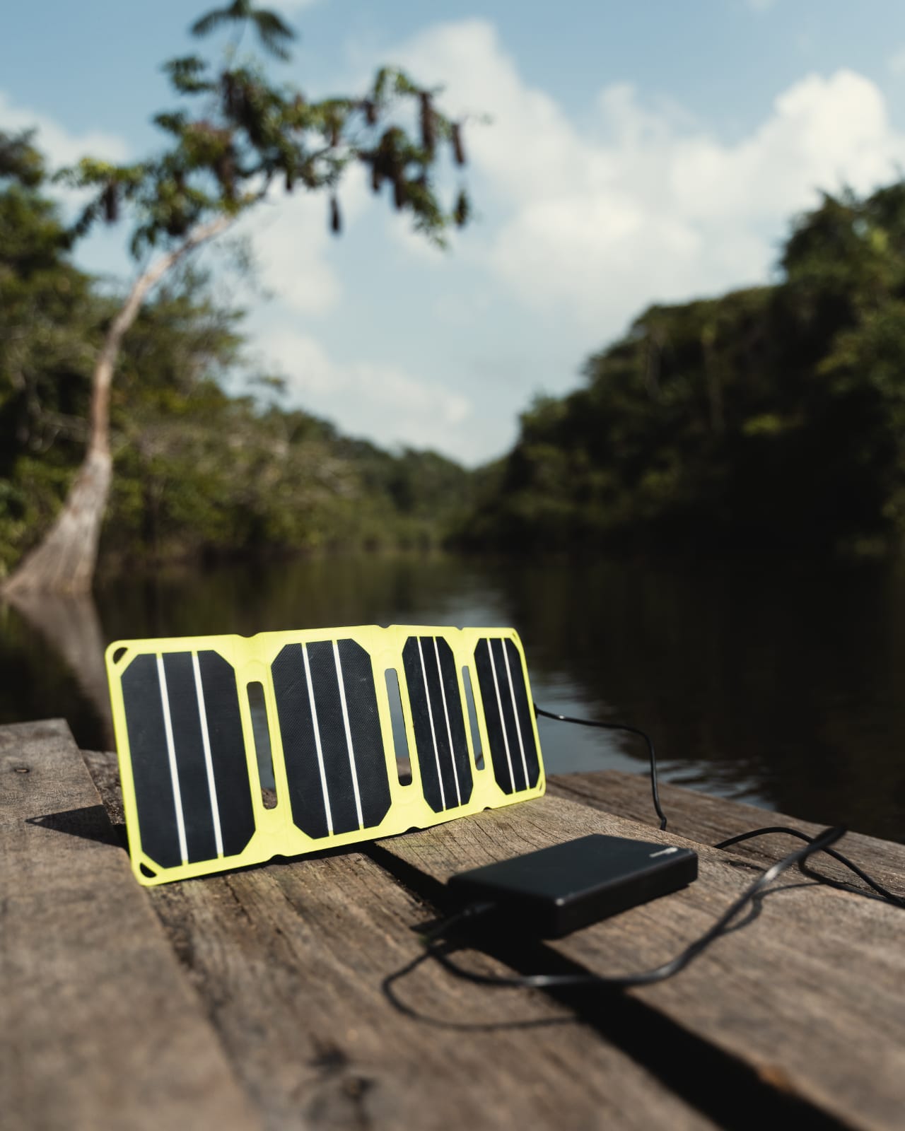 POWERTEC Baroudeur LIGHT Kit panneau 6,5W + 10000 mAh