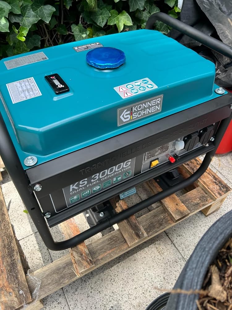 Könner & Söhnen DUAL FUEL KS 7000E G groupe électrogène essence-gaz 6 kW