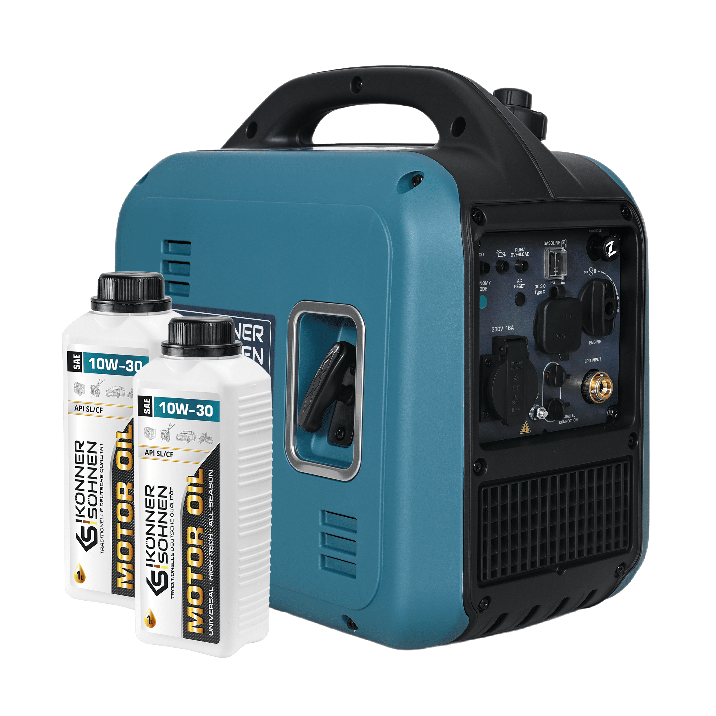 Könner & Söhnen KS 1900iG S groupe électrogène inverter dual fuel