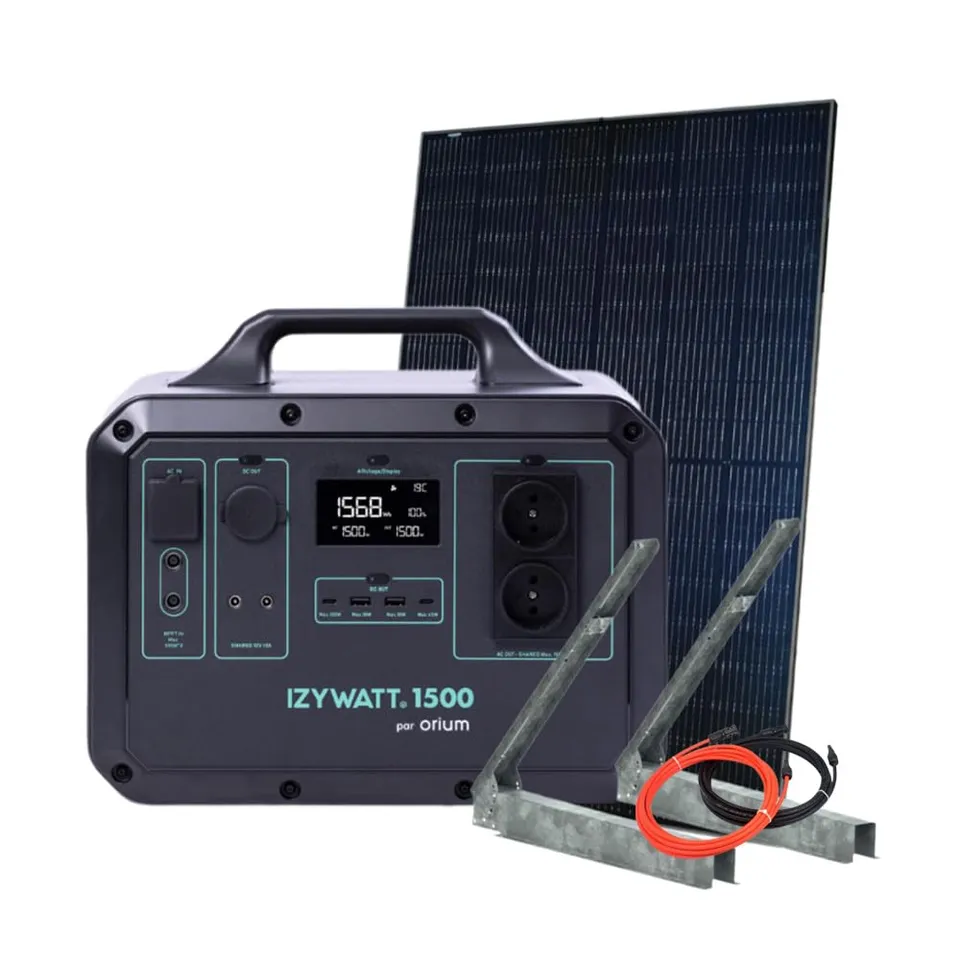 Orium Izywatt 1500 station d'énergie portable LFP 1568Wh + 400W